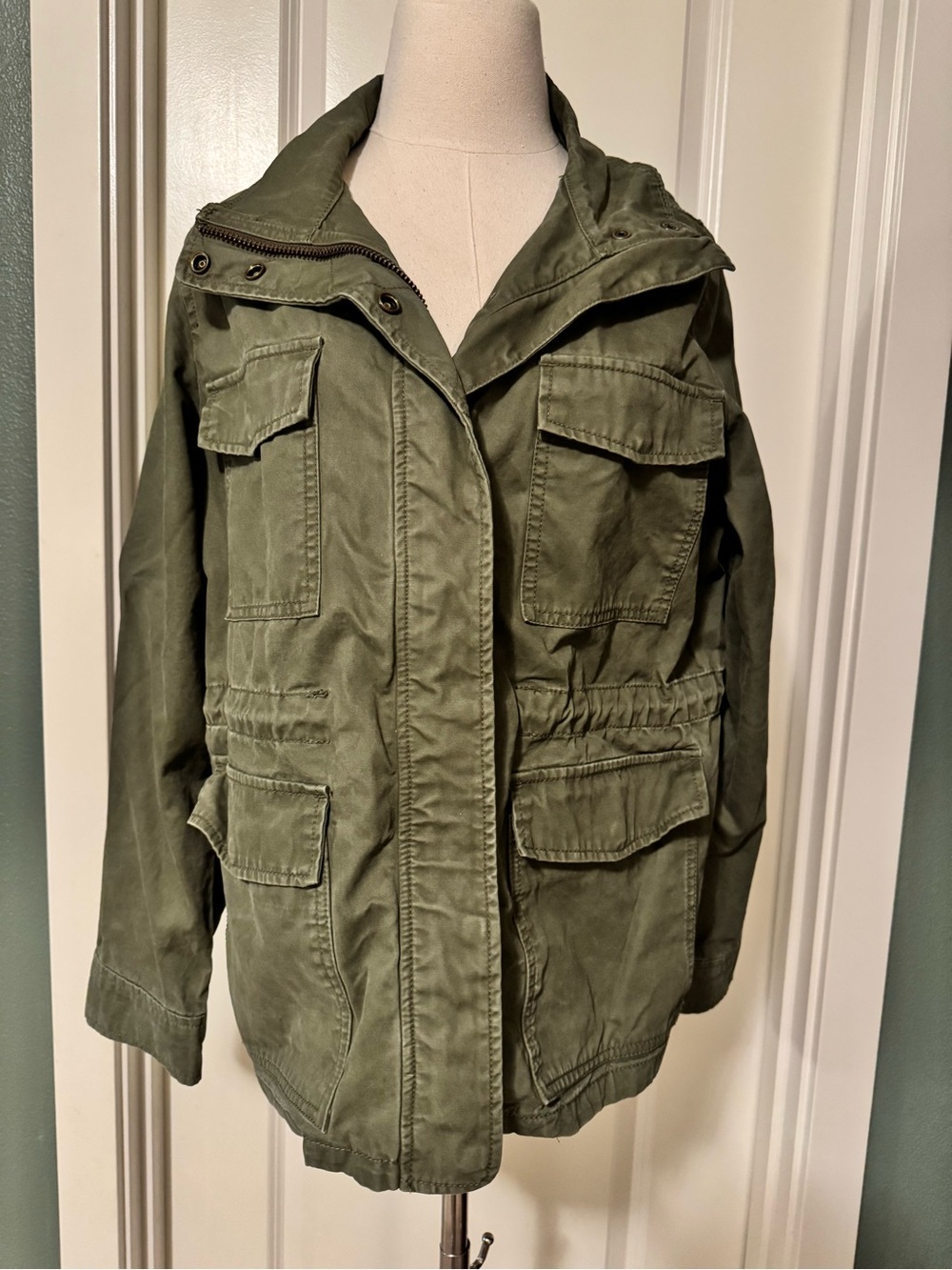 Madewell Olive Green Utility Jacket